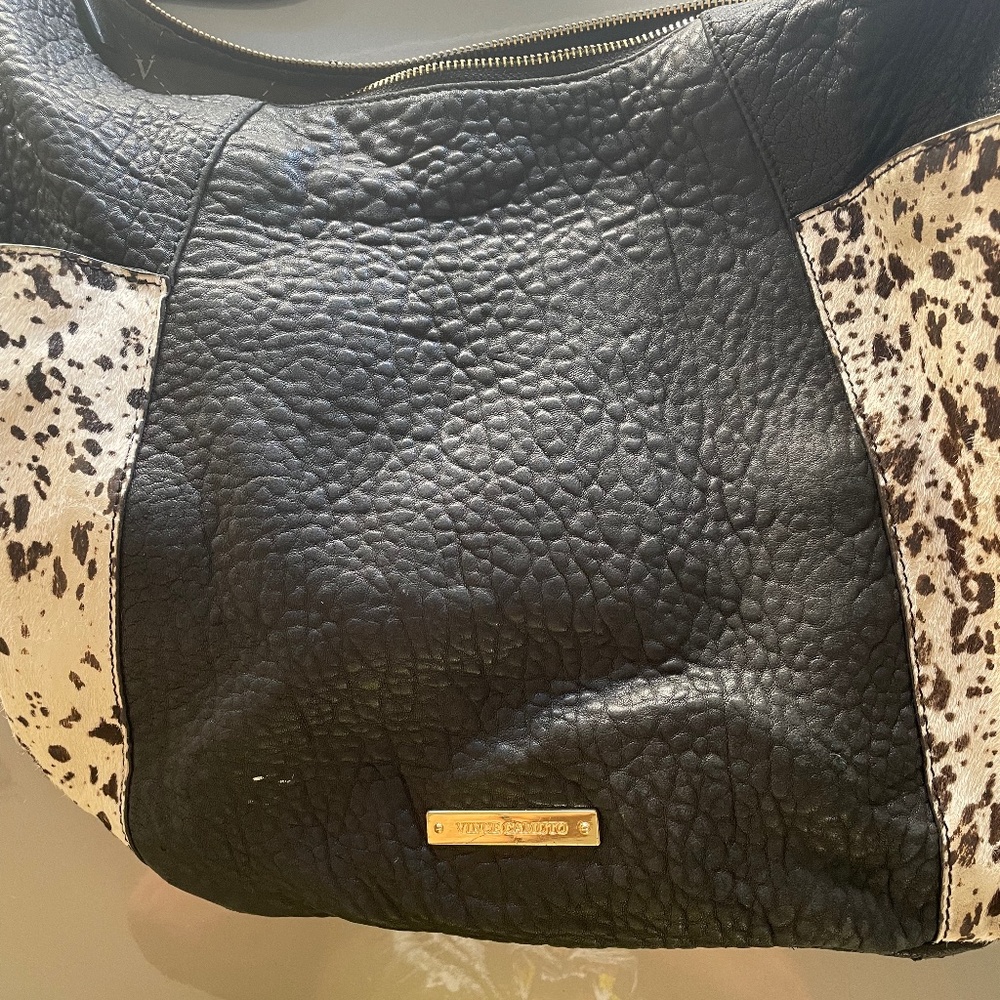 Vince Camino feed bag shoulder purse